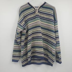 B-Young Sweater Knit Size Medium M Long Sleeve Zipper Sweatshirt Pullover Cozy